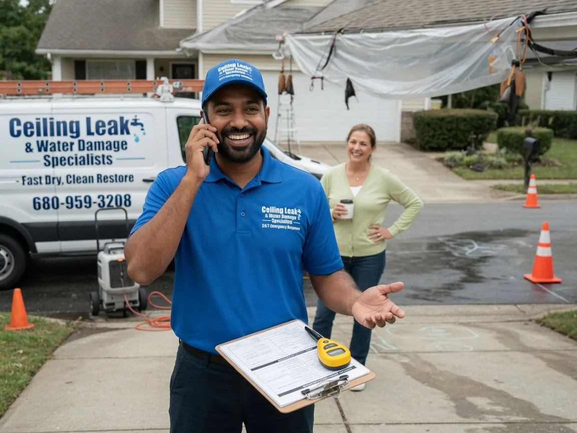 Ceiling Leak Cleanup Teterboro, NJ FAQs